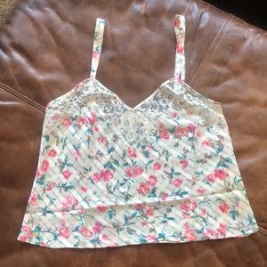 Victoria’s Secret Vintage Women’s Medium Camisole, Floral Pattern